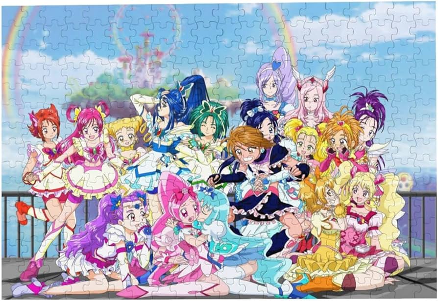 ドキドキ プリキュア パズル 300ピース Amazon.co.jp: エンスカイ