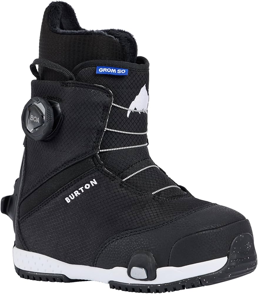 Amazon.com : Burton Kids' Grom Step On Snowboard Boots, Black, 11C
