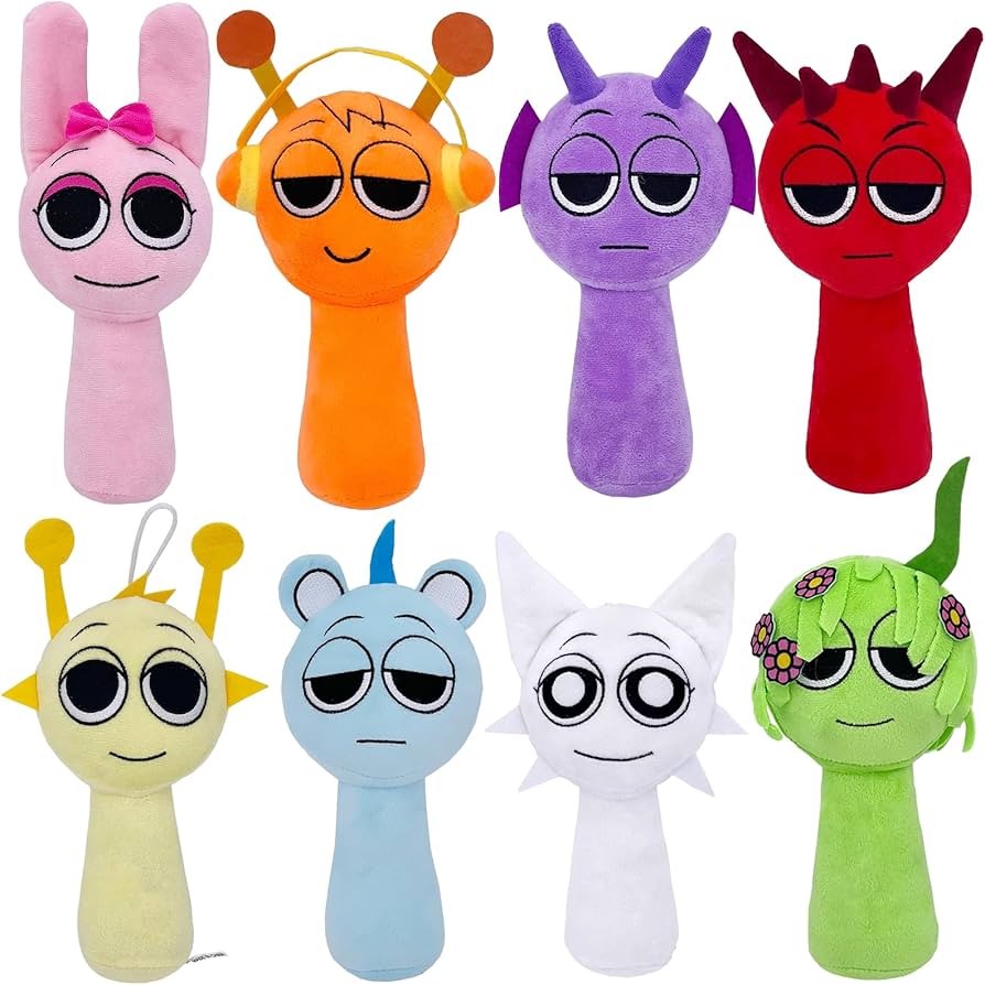Amazon.co.jp: スプランキー ぬいぐるみ セット 8体 キャラクター