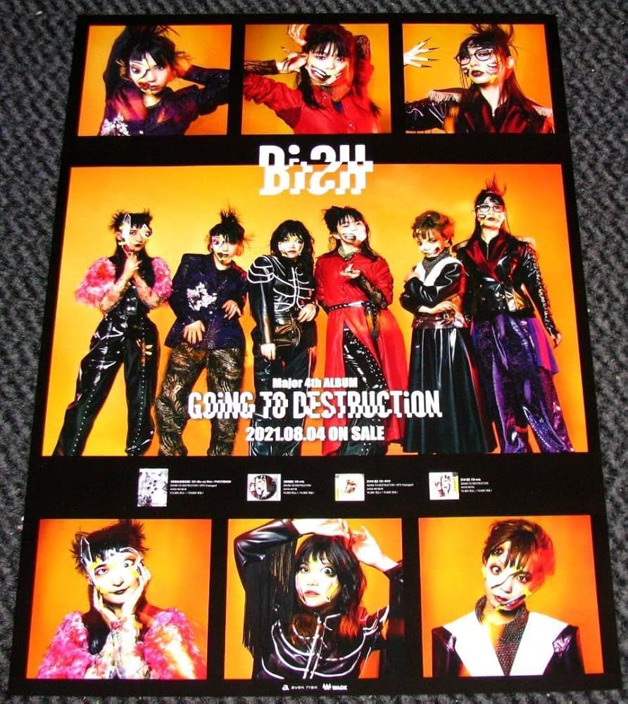 Amazon.co.jp: BiSH GOiNG TO DESTRUCTiON 告知ポスター アイナ ジ