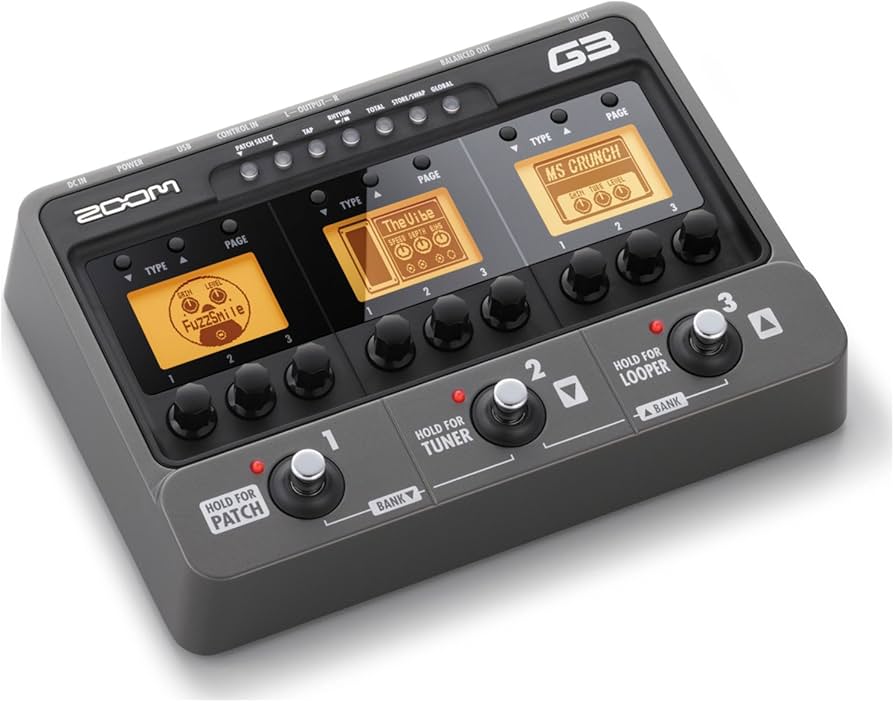 Amazon.com: Zoom G3 Guitar Effects and Amp Simulator : Musical