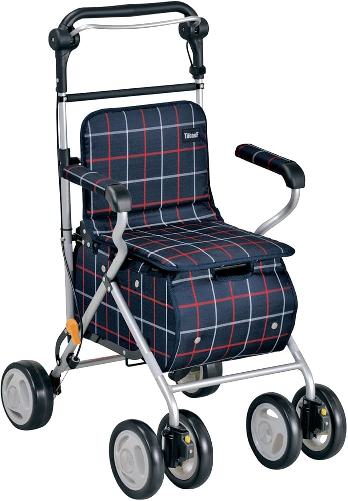 Amazon | 幸和製作所 シルバーカー テイコブST07 格子紺 | 幸和製作所