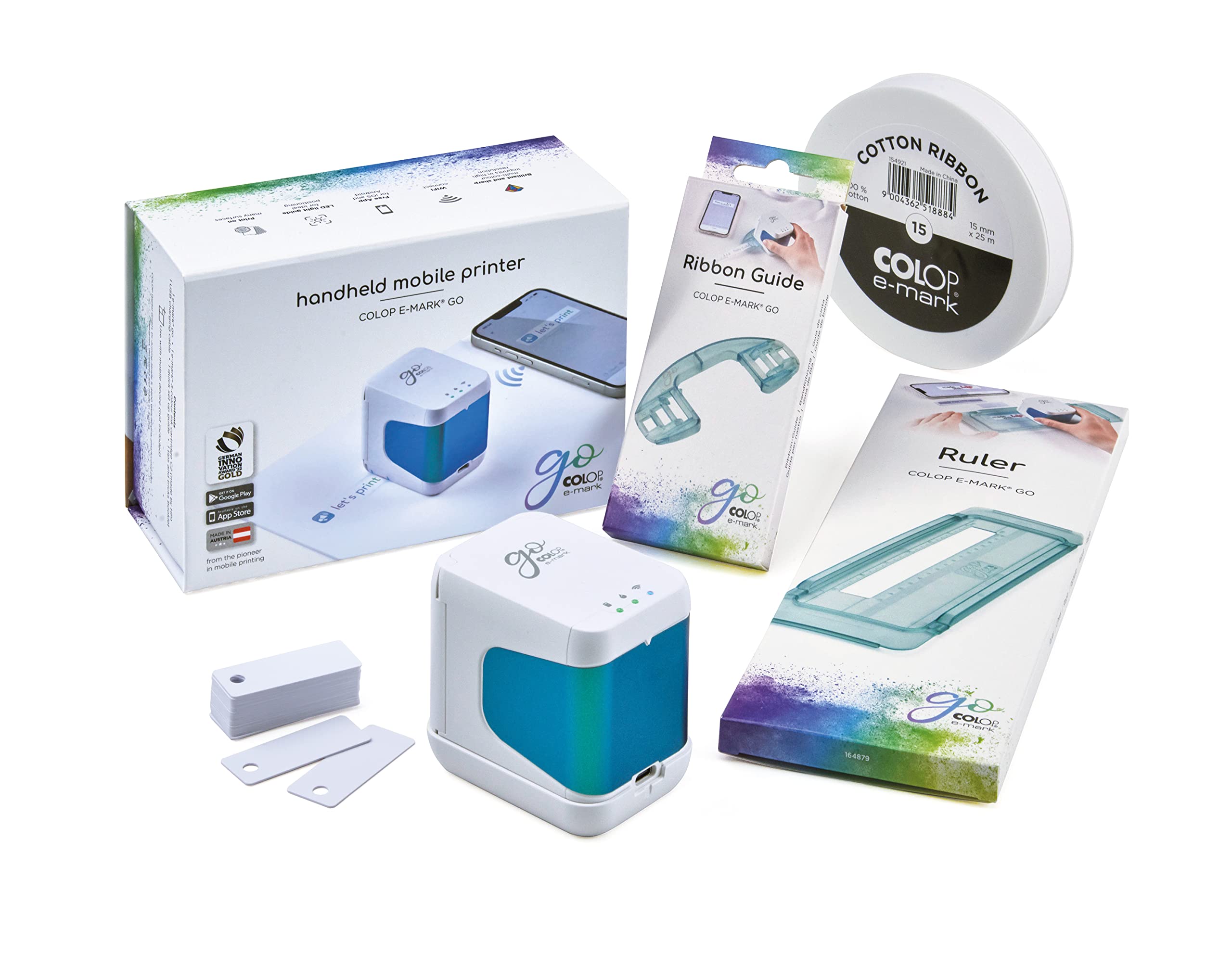 Amazon.com: Colop e-Mark Go Portable Digital Stamp Printer Set
