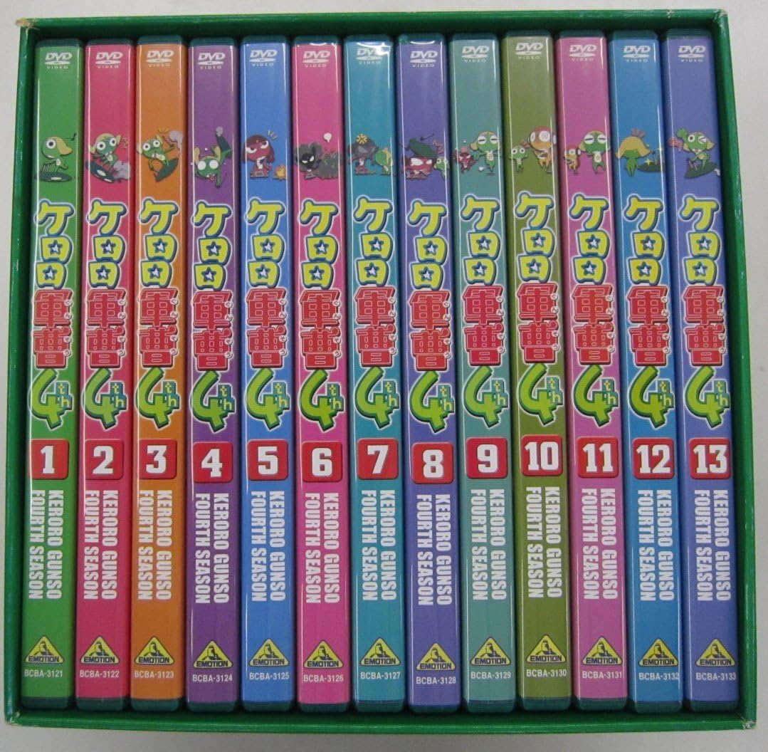 Amazon.co.jp: 【品ケロロ軍曹 アニメDVD 全巻（1期～7期） 各巻末限定