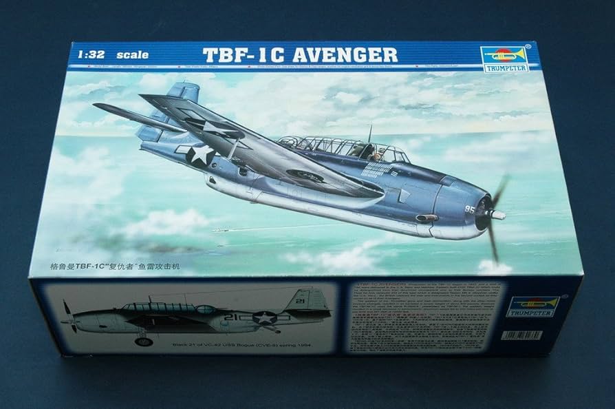 Amazon | トランペッター 1/32 TBF-1C アヴェンジャー プラモデル