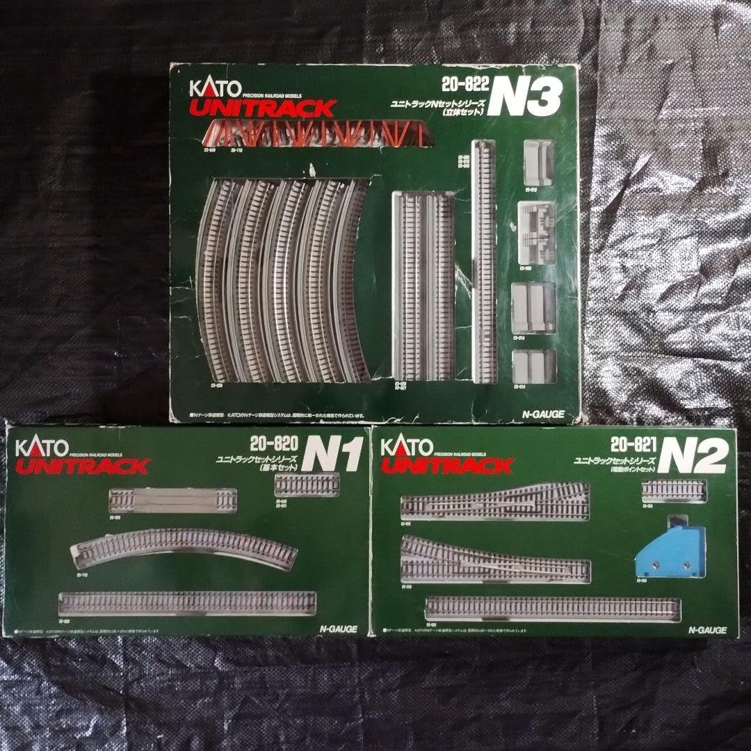 Amazon.co.jp: KATO ユニトラックN1・N2・N3セット Nゲージ : おもちゃ