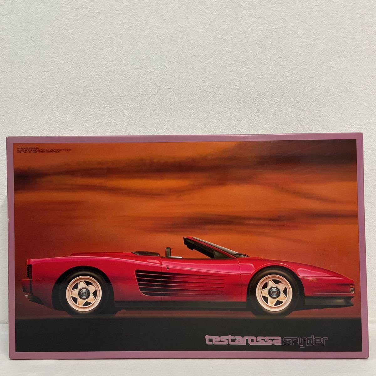 Amazon.co.jp: FUJIMI 1/16 FERRARI testarossa spyder フジミ模型