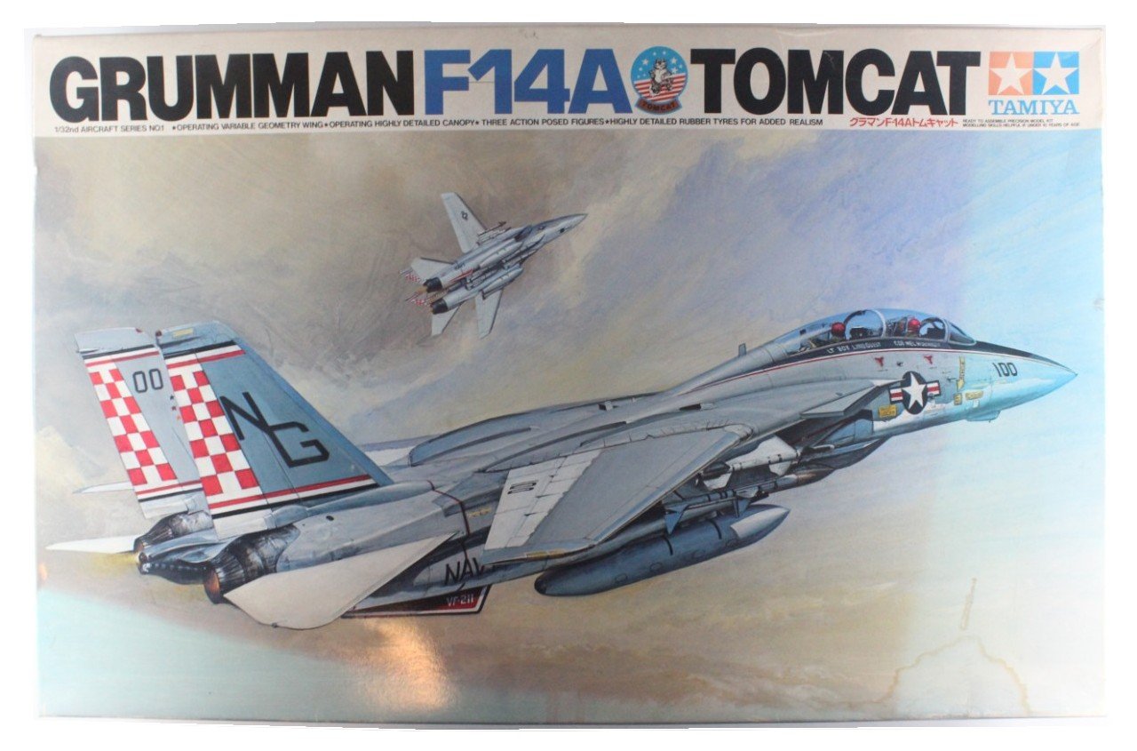 Amazon | タミヤ 1/32 グラマン F-14A トムキャット | プラモデル 通販