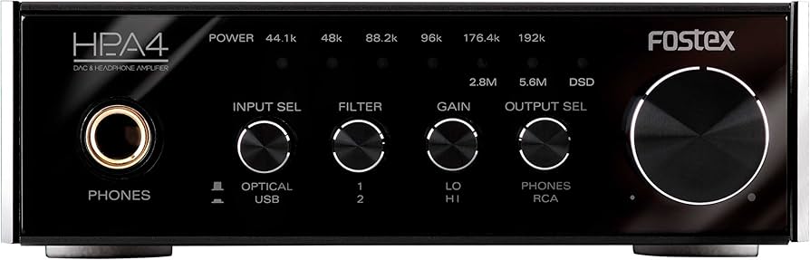 Amazon.co.jp: FOSTEX ヘッドホンアンプ D/A変換器内蔵 ハイレゾ対応