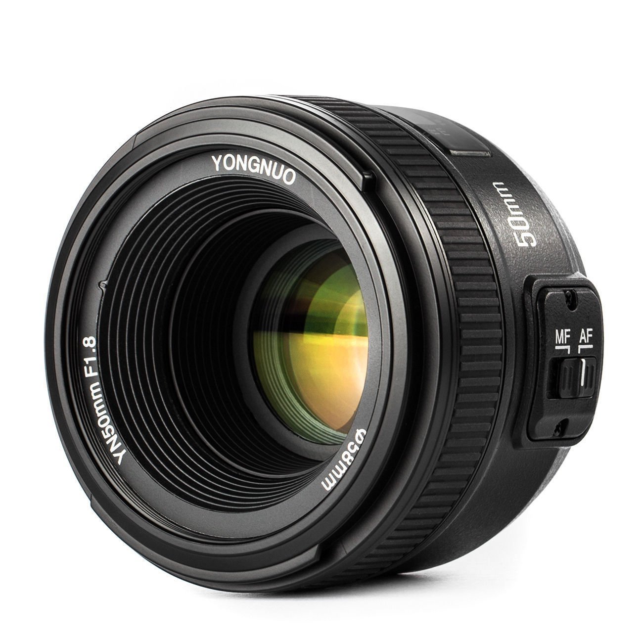 Amazon.co.jp: YONGNUO Nikon YN50mm F1.8N 単焦点レンズ ニコン F