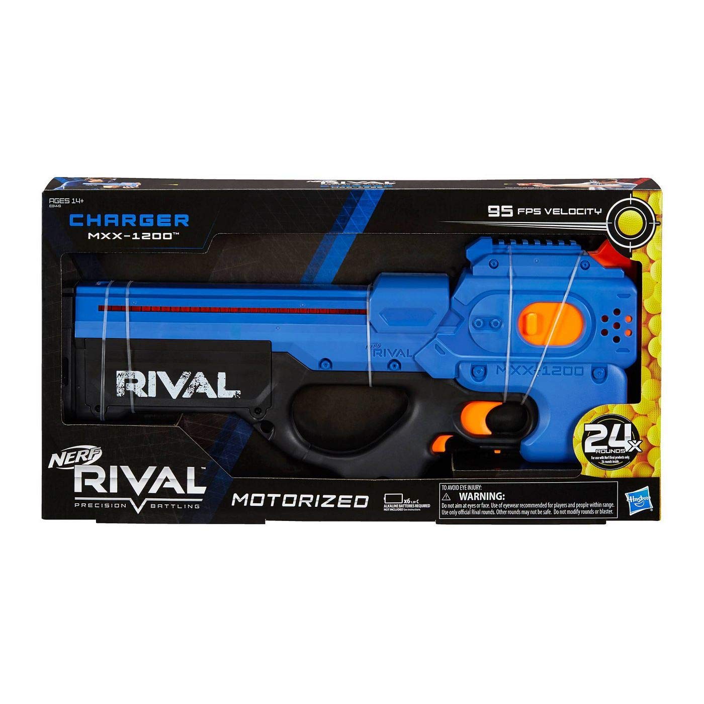 Amazon.co.jp: Nerf Rival Charger MXX 1200 Blaster ナーフ ライバル