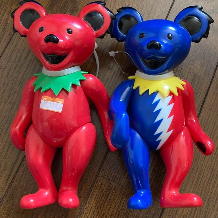 Amazon.co.jp: グレイトフルデッド デッドベア ソフビ dune テツロッド