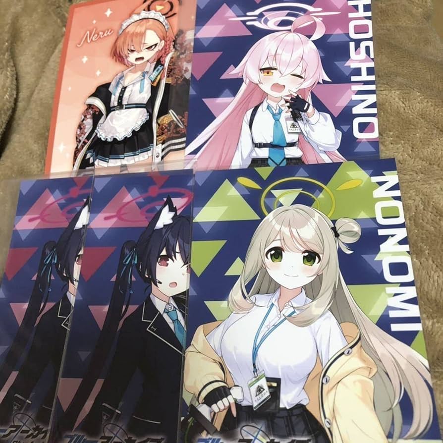 Amazon.co.jp: ブルアカ ネル ホシノ ノノミ セリカ ブルーアーカイブ