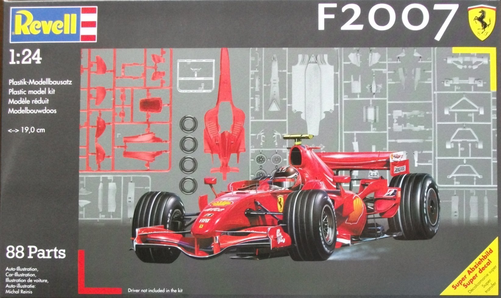 Amazon | ドイツレベル 1/24 フェラーリ F2007 F1 プラモデル