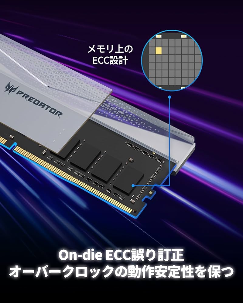 Amazon.co.jp: Acer Predator Pallas Ⅱ DDR5 6000MHz デスクトップPC