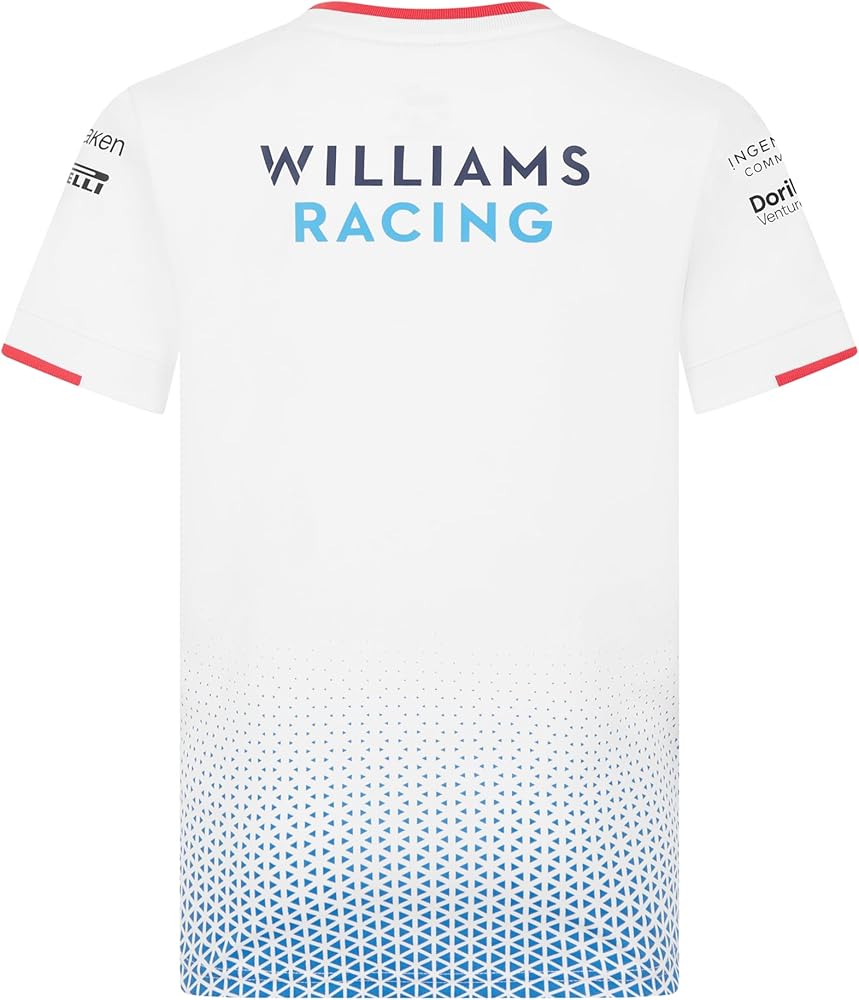 Amazon.com: PUMA Williams Racing 2024 Kids Team Camiseta - Blanco