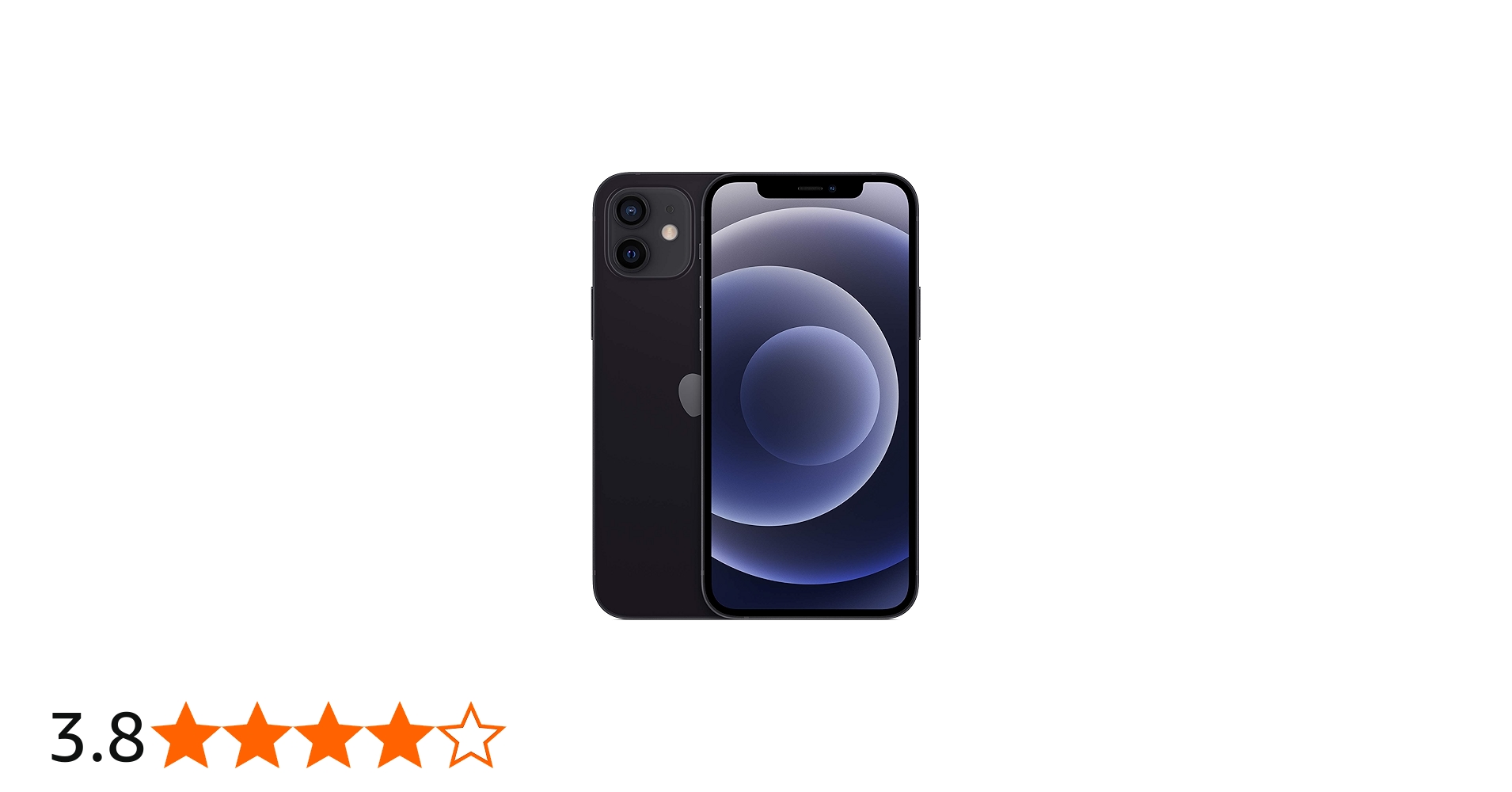 Amazon | 【整備済み品】 Apple iPhone 12 128GB ブラック SIMフリー