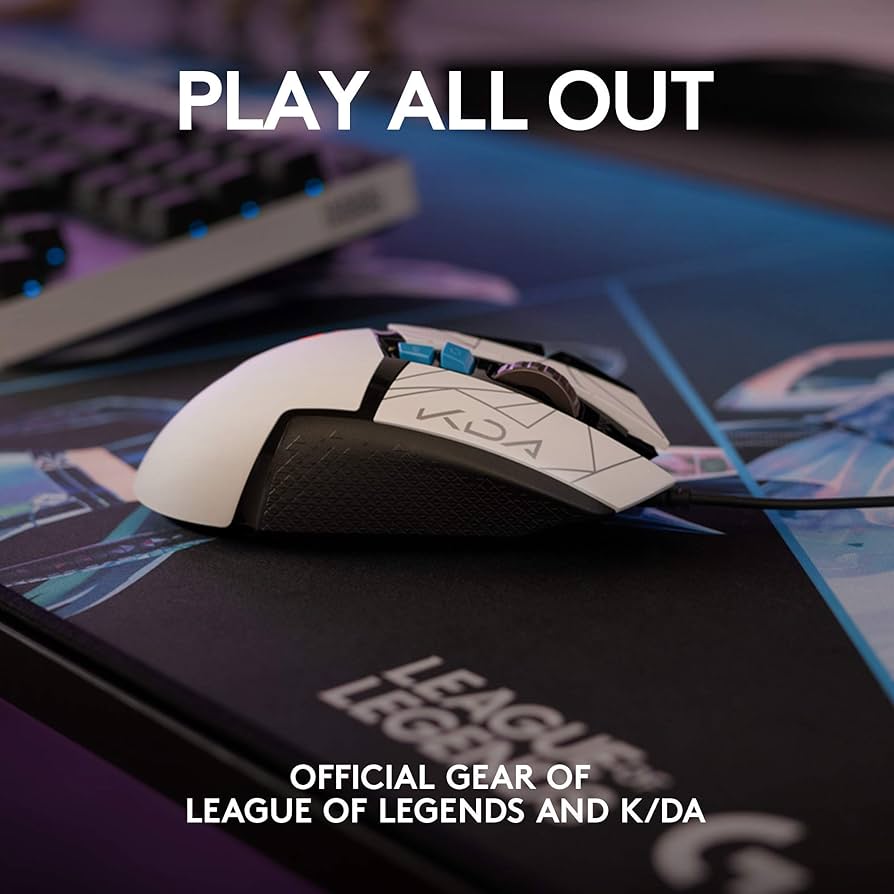 Logitech G502 Hero K/DA High Performance Gaming Mouse - Hero 25K