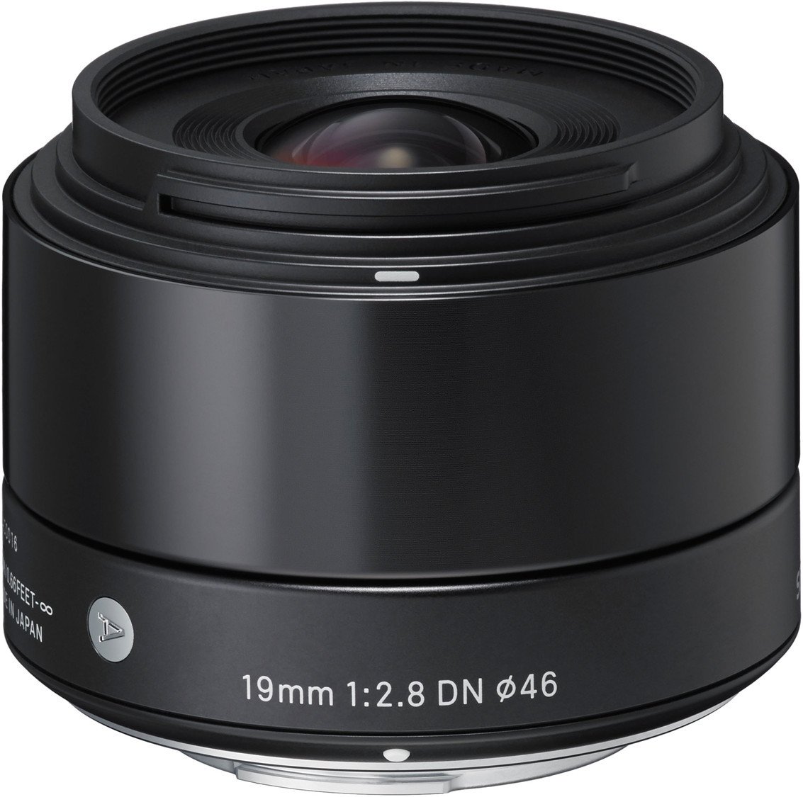 Amazon.co.jp: SIGMA 交換レンズ 19mm F2.8 DN Black マイクロフォー