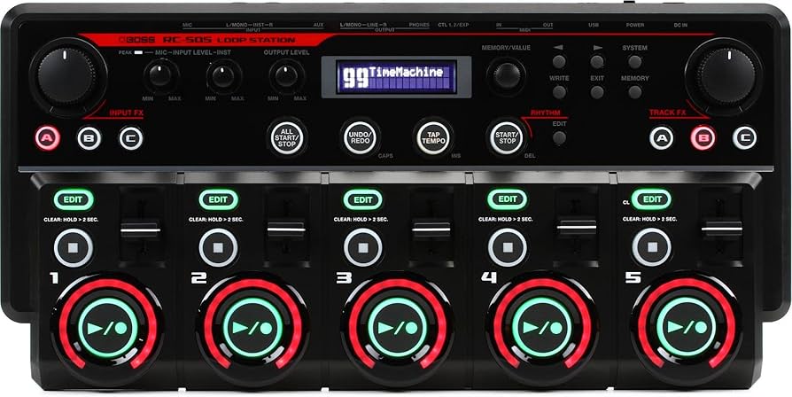 Amazon.com: BOSS Powerful Flagship Tabletop Loop Station (RC-505