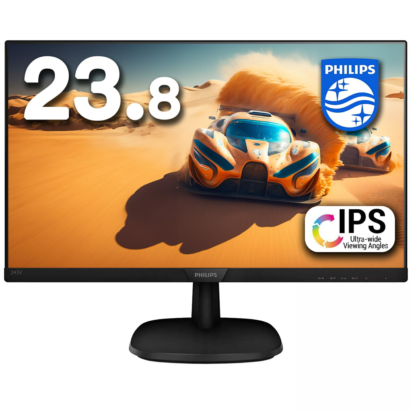 Amazon.co.jp: 【整備済み品】 PHILIPS 243V7 24型パソコンPC モニター
