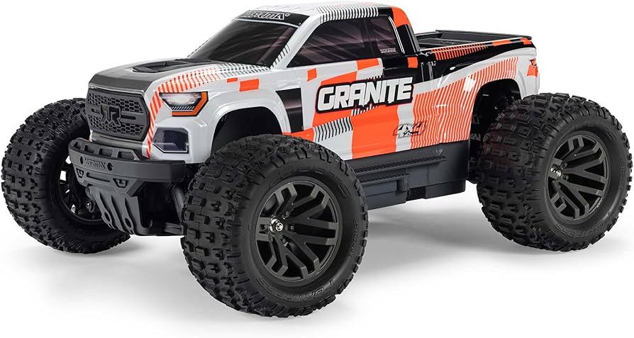 Amazon.com: ARRMA RC Truck 1/10 Granite 4X4 RTR Brushed Monster