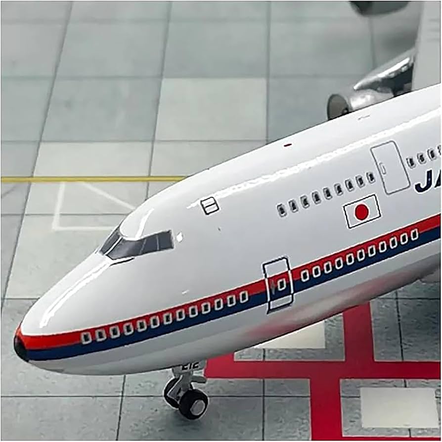 Amazon.co.jp: ODddot 日本航空ボーイング B747-300 旅客機モデル合金