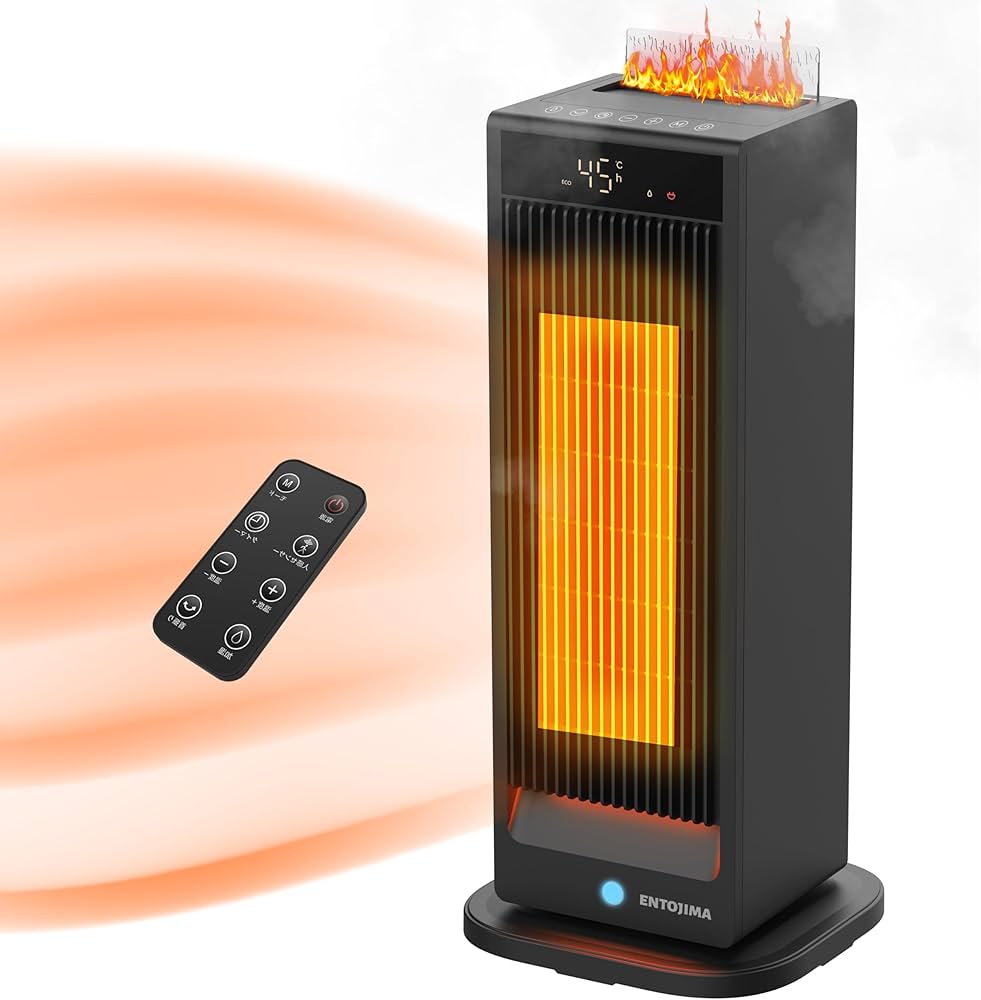 Amazon.co.jp: 【2024冬最強版・超音波加湿セラミックヒーター】 人体