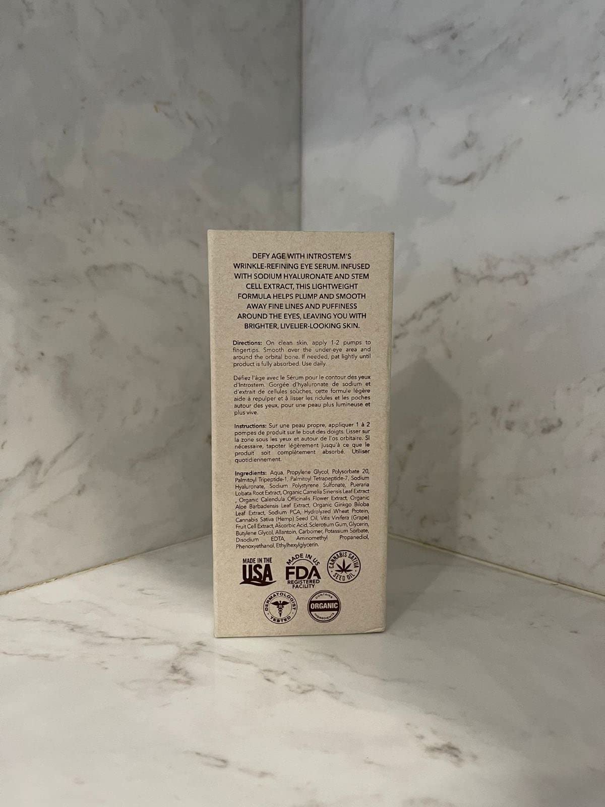 Amazon.com: Introstem Stem Cell Eye Serum 30ml / 1fz.oz : Beauty