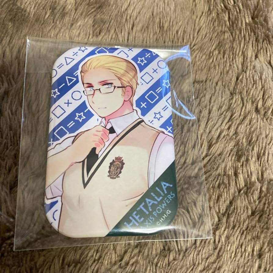 Amazon.co.jp: ヘタリア 学生風缶バッジ ドイツ 学ヘタ 学園ヘタリア