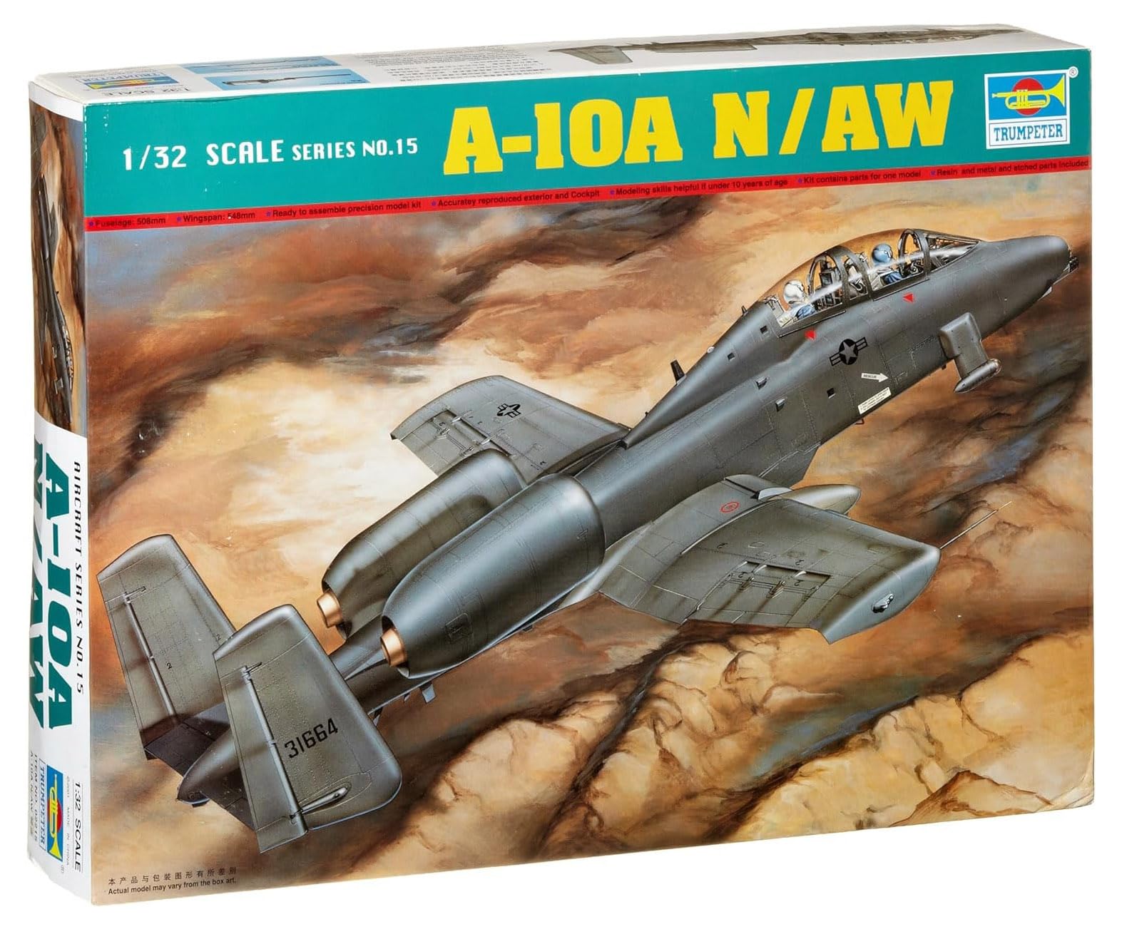 Amazon | Trumpeter 1:32 - Fairchild A-10A Thunderbolt II N/AW