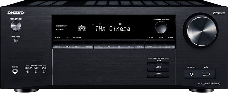 Amazon.co.jp: ONKYO TX-NR6100 ブラック 7.2-Channel THX Certified