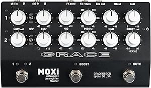 NUX Optima Air - プリアンプ、3バンドEQ、IRローダー、リバーブを搭載