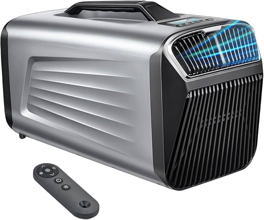 Amazon | ZAPJQL ポータブルエアコン 5200BTU 移動式スポットクーラー