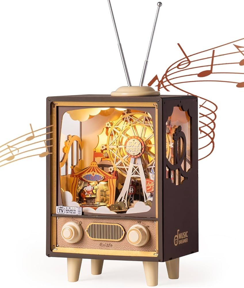 Rolife 3D Wooden Puzzles DIY Book Nook Kit 16