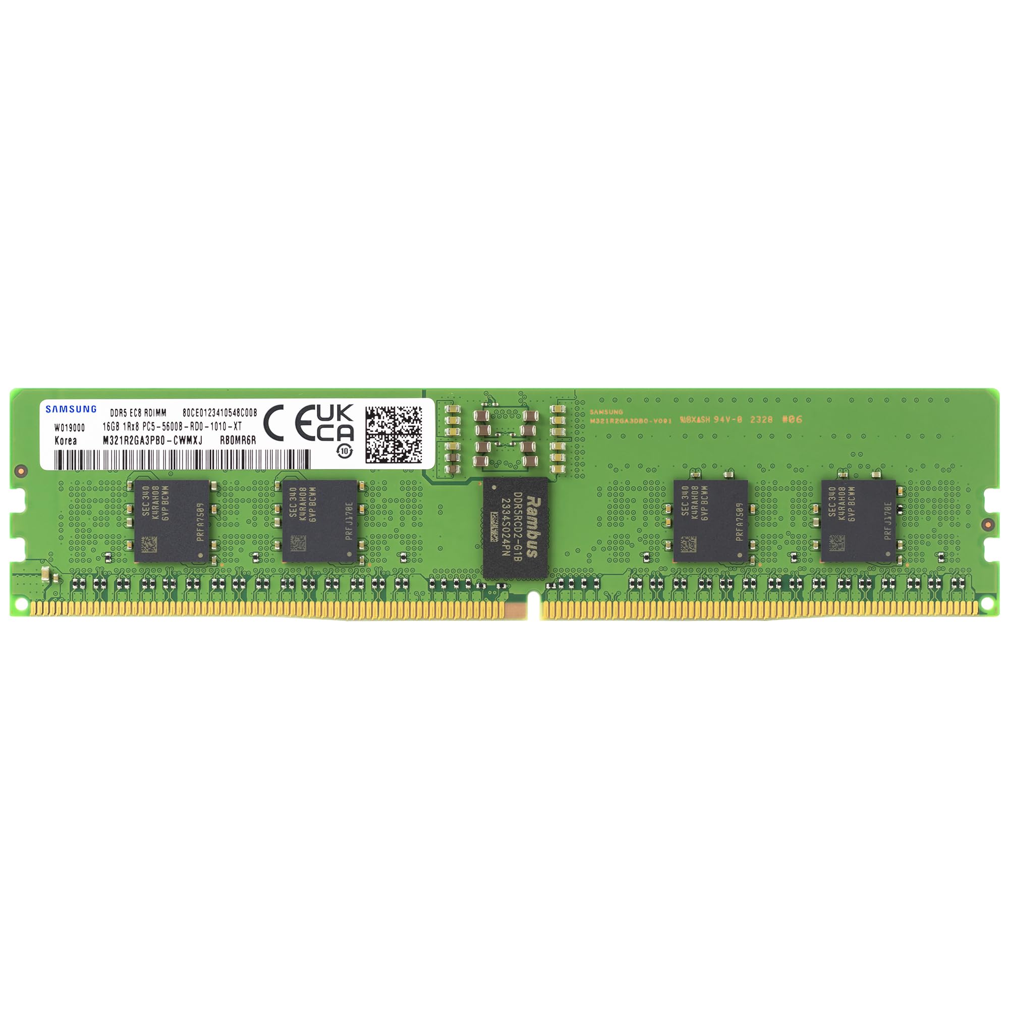 Amazon.co.jp: Samsung 16GB DDR5 5600MHz PC5-44800 ECC RDIMM 1Rx8