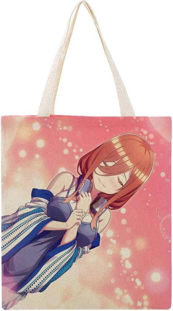 Amazon.co.jp: 五等分の花嫁 中野三玖 トートバッグ キャンバス 大容量