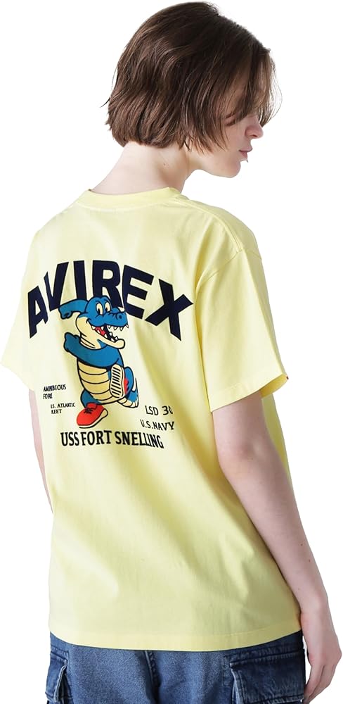 Amazon | [アヴィレックス] USS FORT SNELLING T-SHIRT USS(WEB&DEPOT
