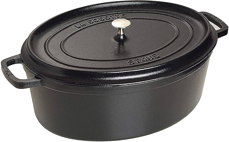 Amazon.com: Staub La Cocotte Oval 40509-319 Pico Cocotte Oval