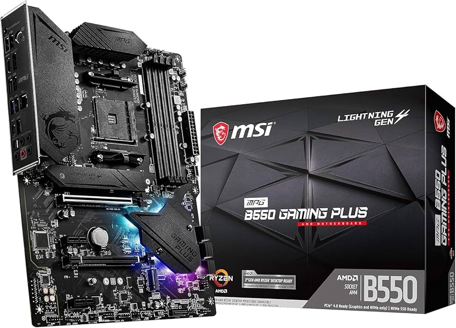 Amazon.com: MSI MPG B550 Gaming Plus Gaming Motherboard (AMD Ryzen