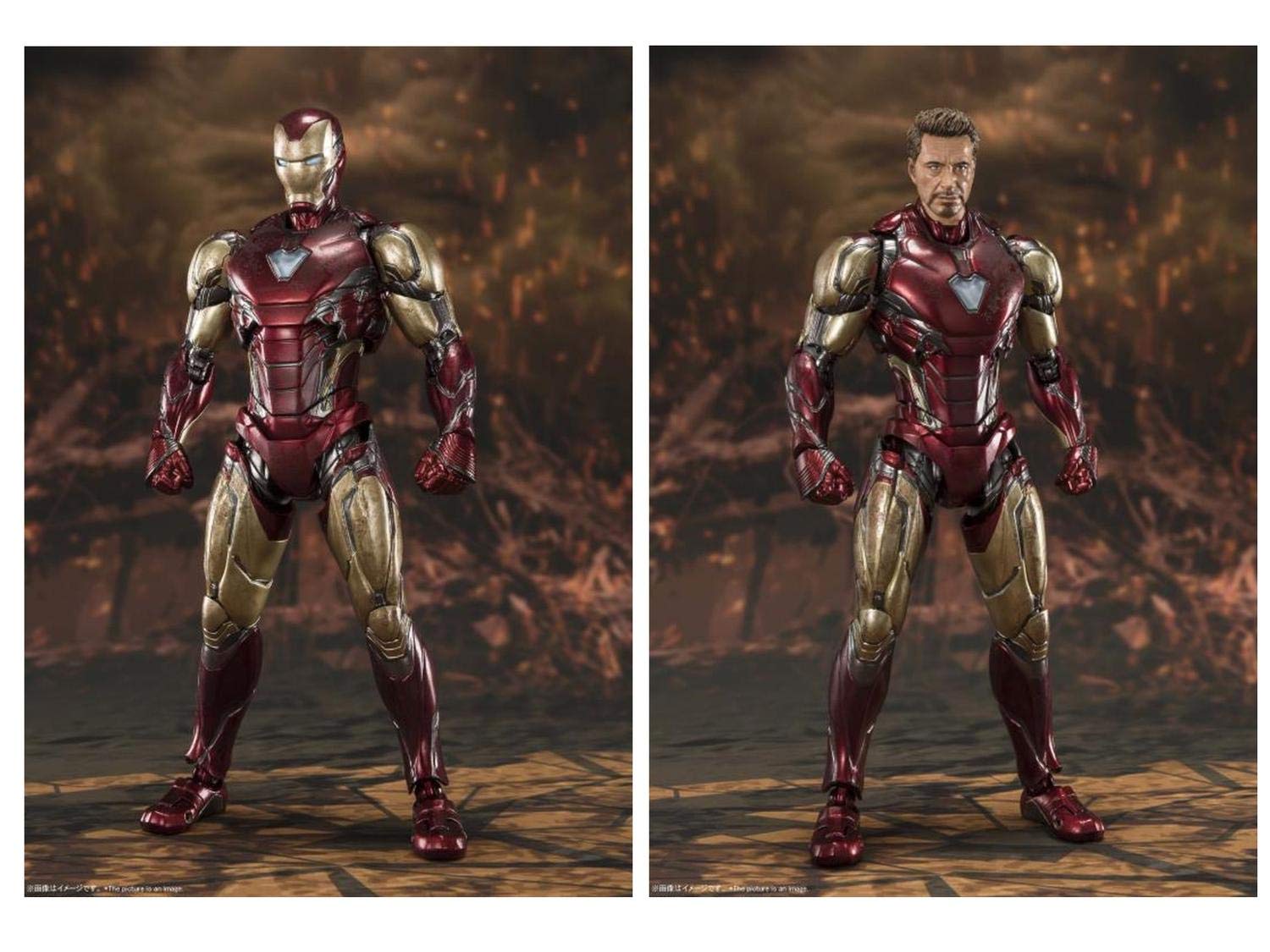 Amazon.com: TAMASHII NATIONS - Avengers: Endgame - Iron Man Mk. 85
