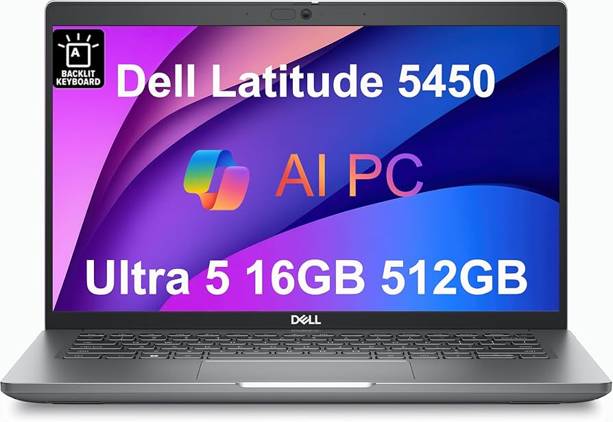 Amazon.com: Dell Latitude 5450 5000 Business AI PC Laptop (14