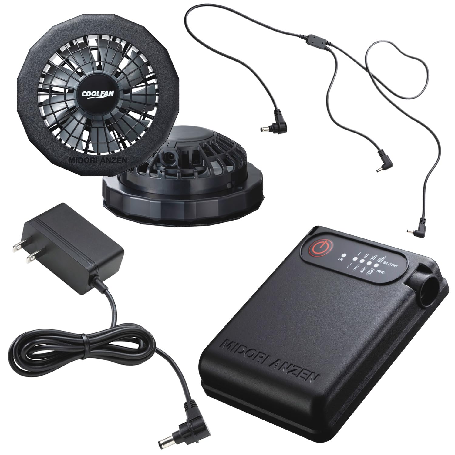 ミドリ安全 空調服 ファン WE20FS6.3 ミドリ安全 空調服 ファン