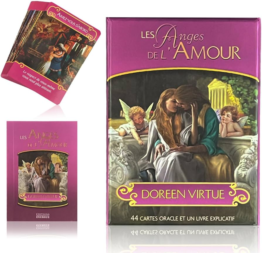 Amazon.co.jp: ロマンスエンジェルオラクルカード フランス語版 【正規