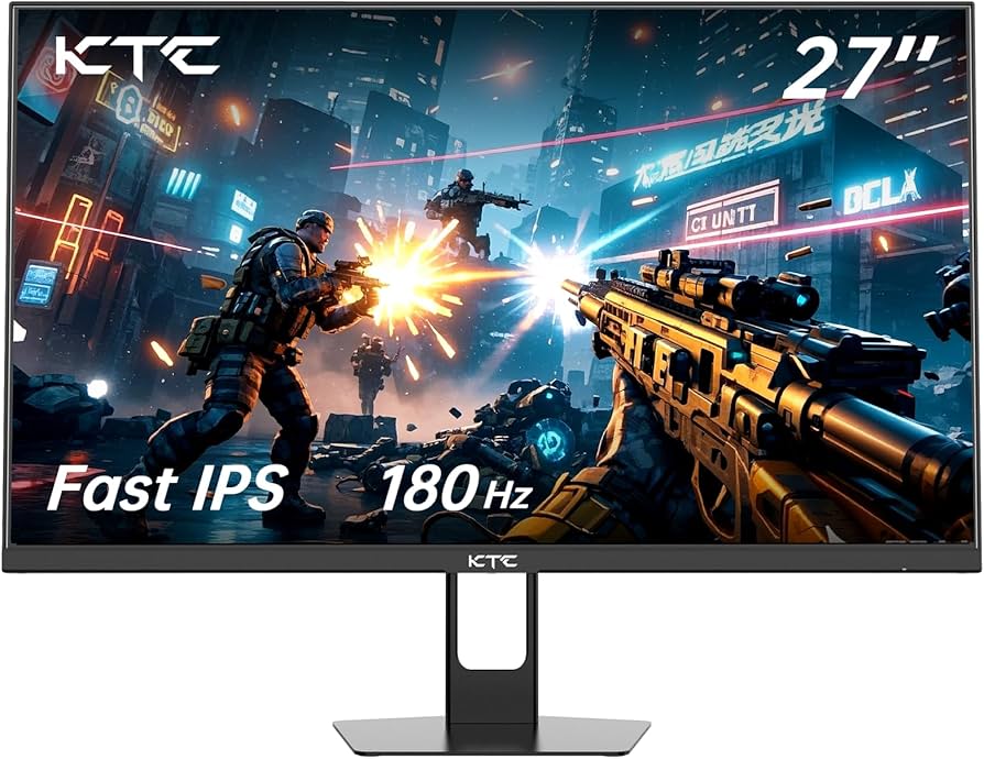 Amazon.com: KTC Gaming Monitor 27 inch 180hz 1ms | Fast IPS Screen