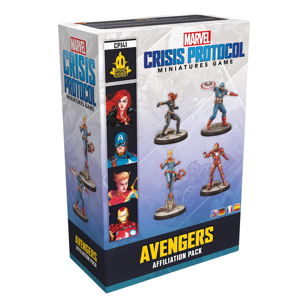 Amazon.com: Marvel: Crisis Protocol Avengers AFFILIATION PACK