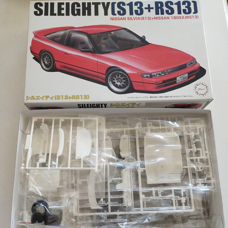 Amazon.co.jp: T 1/24スケール シルエイティ S13+RS13 SILEIGHTY