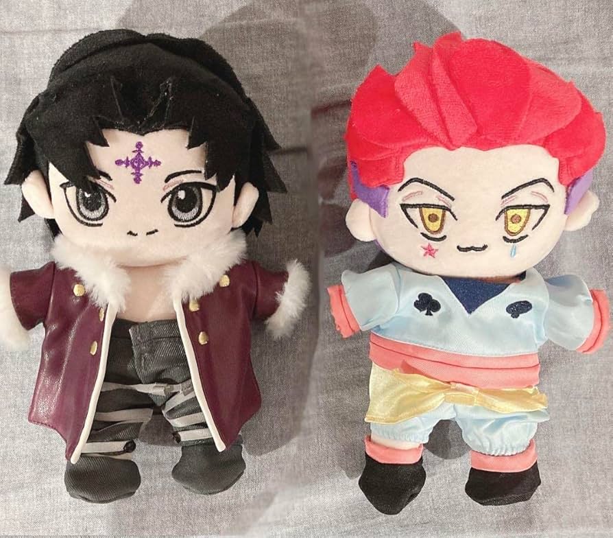 Amazon.co.jp: ハンターハンター ヒソカ クロロ 着せ替え ぬいぐるみ