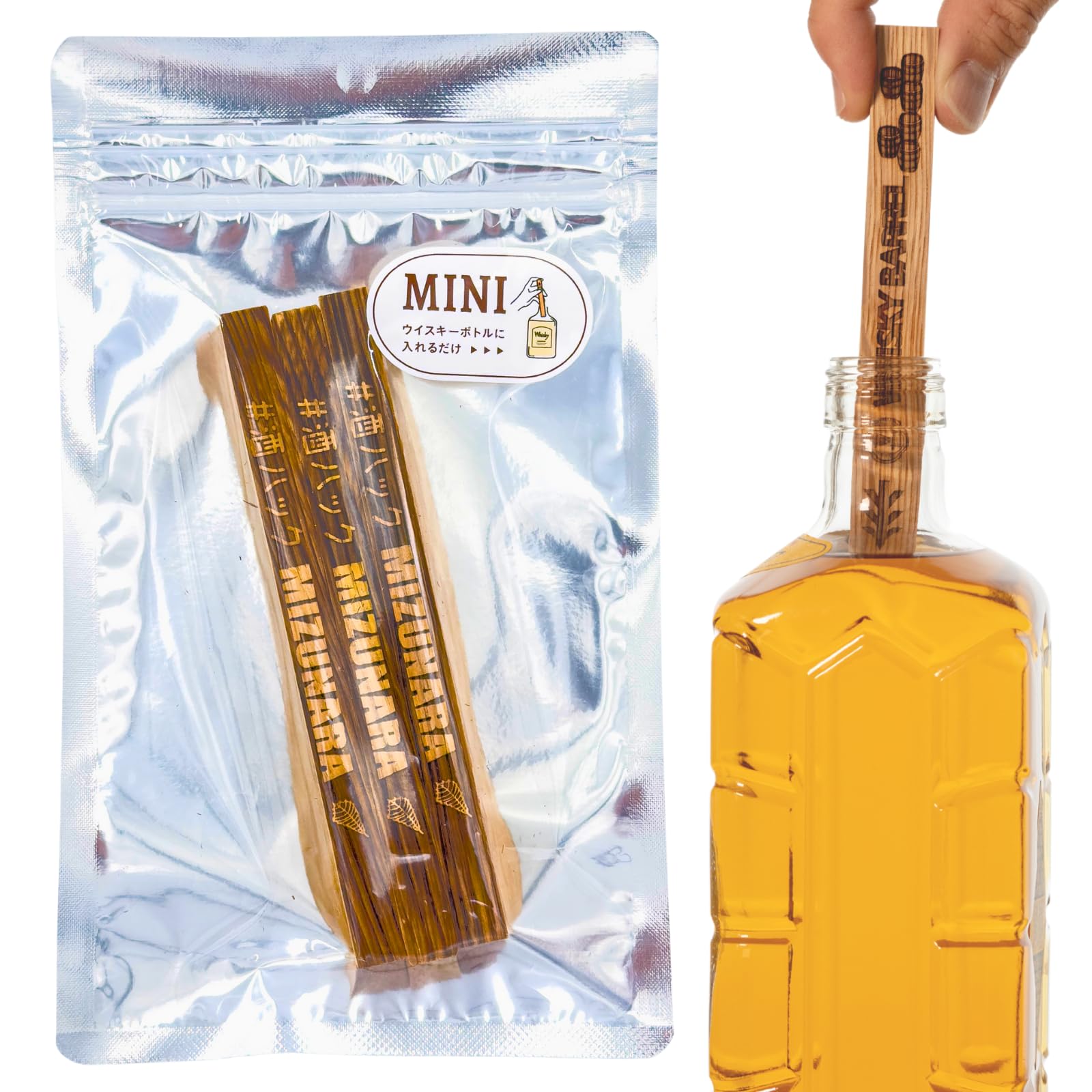 Amazon.co.jp: ウイスキー 熟成スティック 酒ハック ミズナラ
