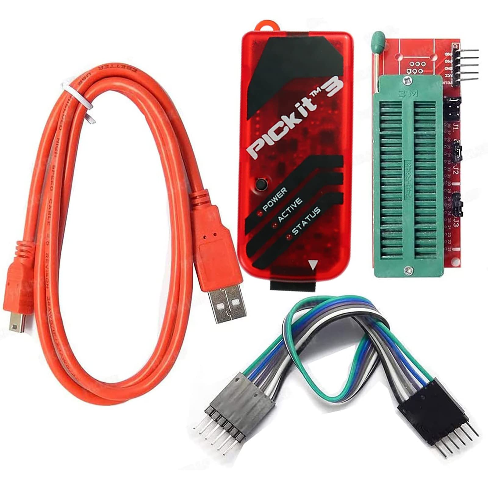 Amazon.co.jp: PICkit 3 プログラマー PIC プログラミングキット